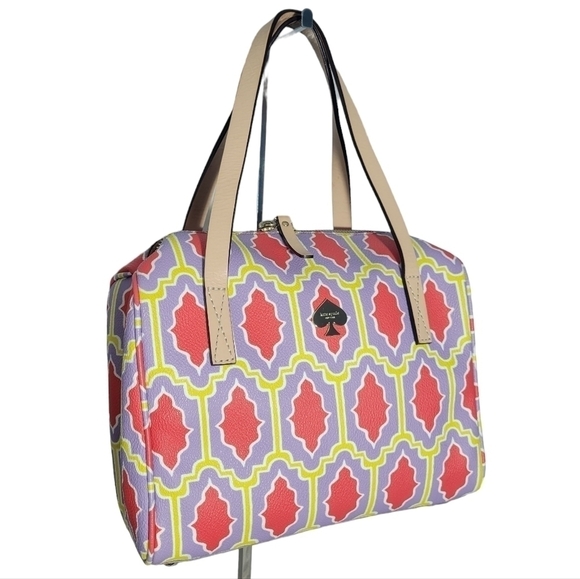 Kate Spade New York Lattice Boston Bag
